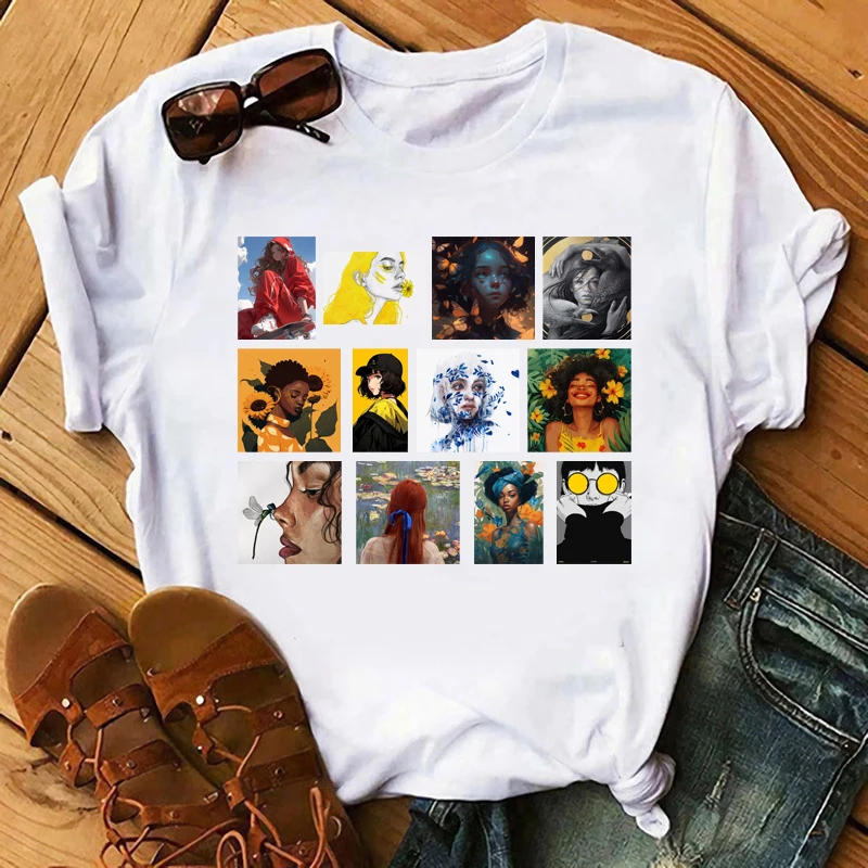 Fashion Girl Woman Heat Transfer Stickers Iron On Clothes Easy To Operate Of Household Vinyl Washable Stickers Hoodie T-shirt