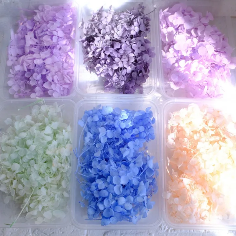 5g/100g Hydrangea Flower Simulation Petals DIY Christmas Party Decoration Holiday Gift Handmade Decoration Supplies Materials