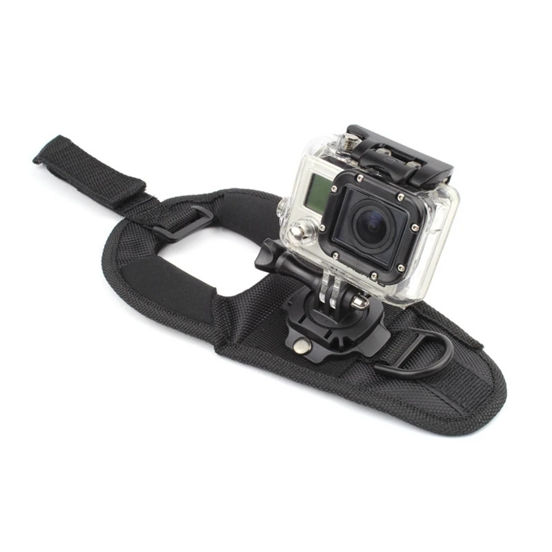 360 Degree Rotatable Palm Wrist Camera Strap Sports Camera Spare Parts Parts Outdoor Camera Wrist Strap