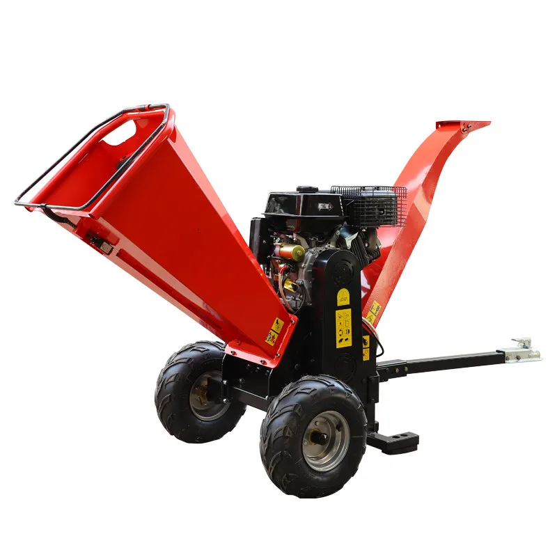 Cost Effective Farm Forest Machinery Wood Processor Log Branch Tree Leaf Mulcher Shredder Chipping Machine