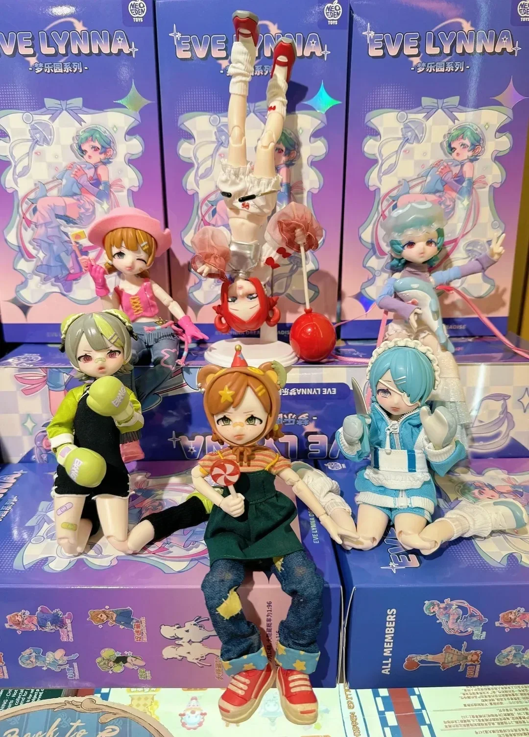 إيف لينا دريم بارك سلسلة ألعاب صندوق أعمى ، دمى متحركة ، إصدار Q ، Bjd ، Mjd ، نموذج قابل للتحصيل ، ديكور طاولة كاواي #2