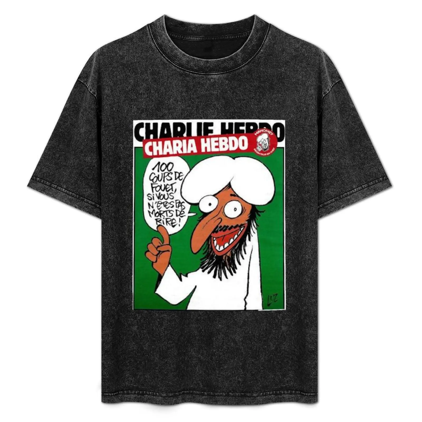 Charlie Hebdo 4 T-Shirt customizeds graphic t shirt vintage men clothes