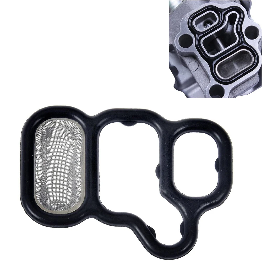 1 pair 15815-RAA-A01 Solenoid Gasket Spool Valve Filter For Honda Accord RDX CR-V Element Fit Acura 15815-RAA-A02 15845-RAA-A01