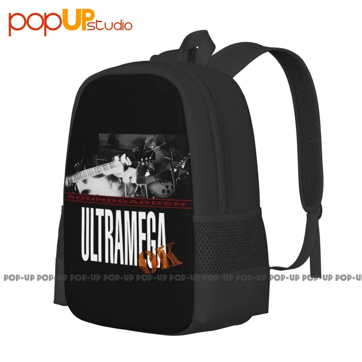 Soundgarden Ultramega Ok Vinyl Cd Cover Backpack Large Capacity Gym Training Storage Bag Bags For Travel