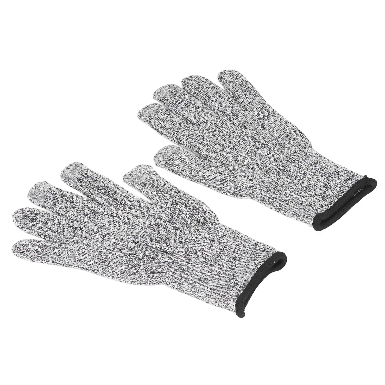 2Pcs Cut Resistant Gloves HPPE Silicone  Kitchen Work for gardening