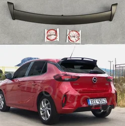 Auto Part Real Carbon Fiber  Wing Trunk Lip Boot Cover Car Styling REAR ROOF SPOILER FOR OPEL/VAUXHALL CORSA F (2019-)