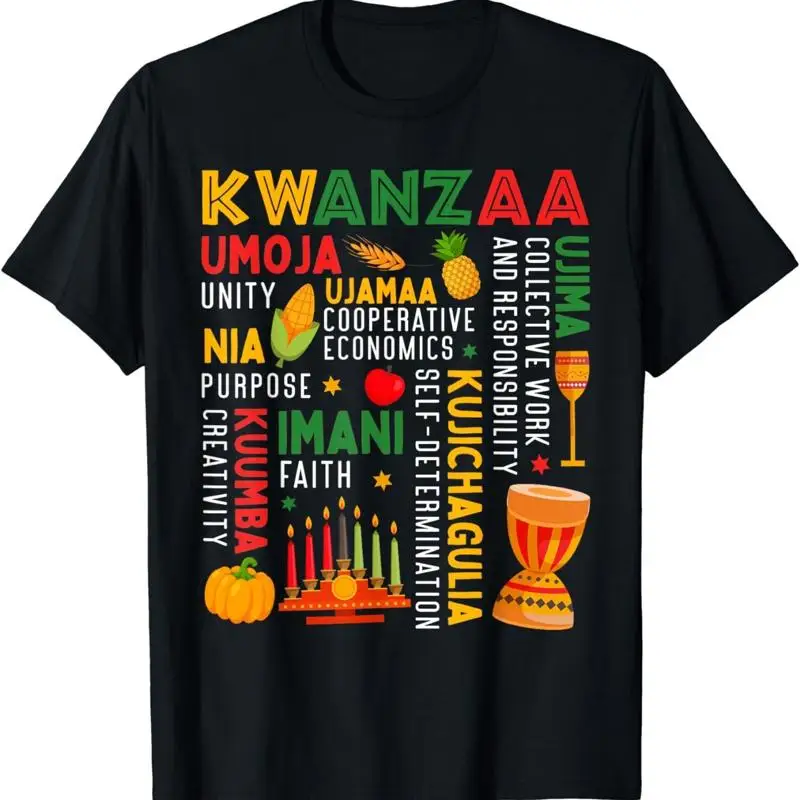 Happy Kwanzaa Seven Principles Of T Shirt