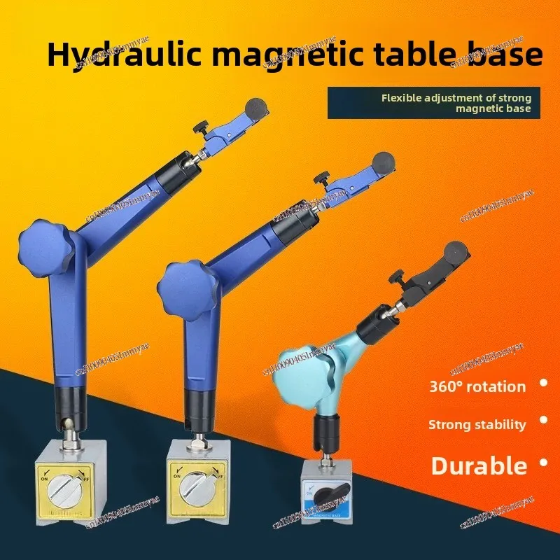 Hydraulic Universal Magnetic Gauge Holder Calibration Meter Percent Meter Lever Dial Meter Holder Powerful Switch