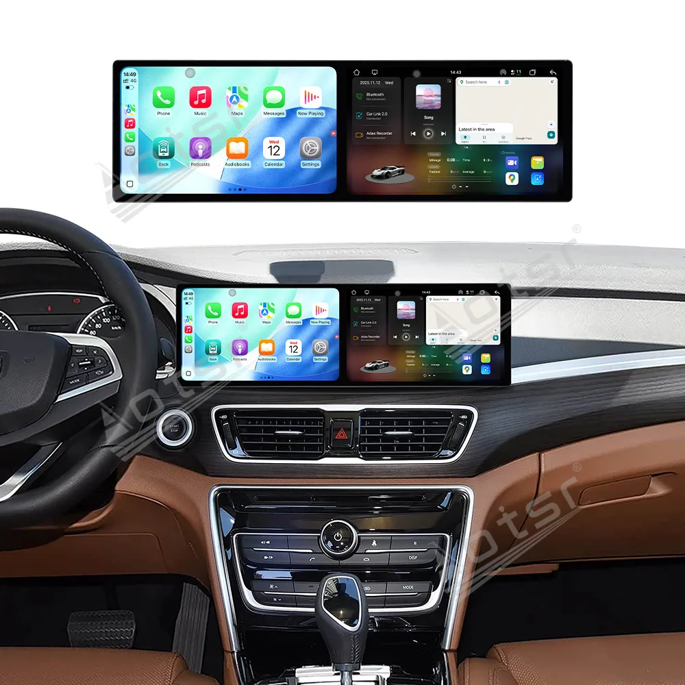 

9.1 Inch Dual Screen Car Radio For Geely-GC9 2017-2018 Car Multimedia Video Player Stereo GPS Navigation Carplay Head Unit 4G