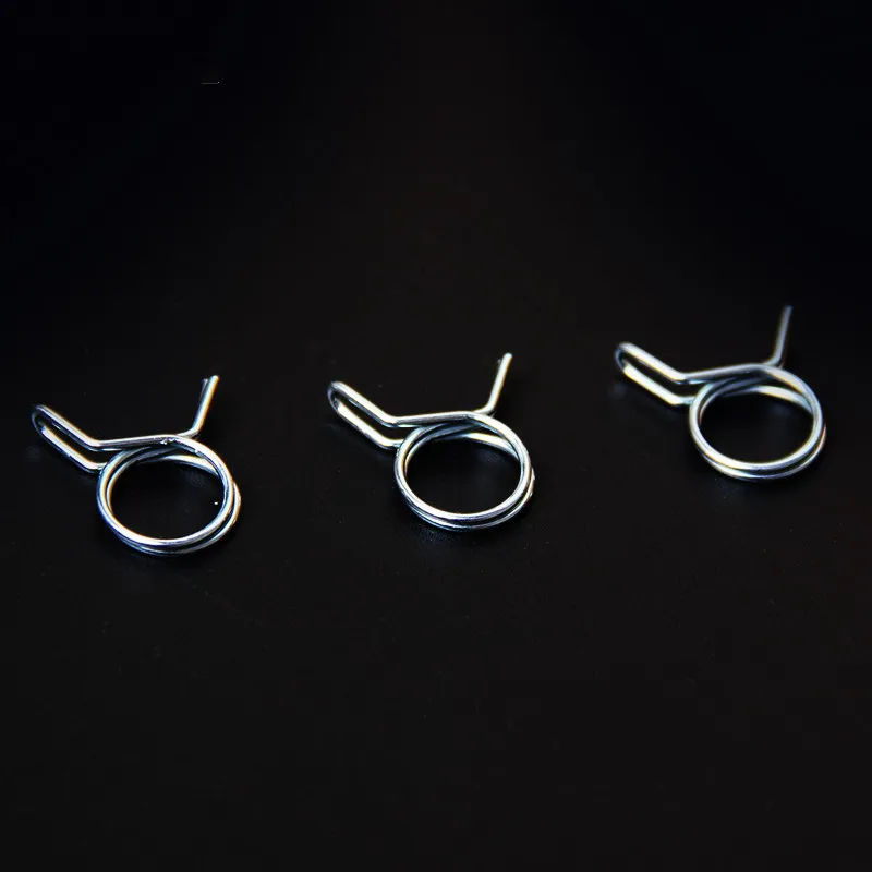 Custom 20pcs M6-M23 Fuel Line Hose Tubing Spring Clips Clamps Assortment Kit for Motorcycle Scooter ATV