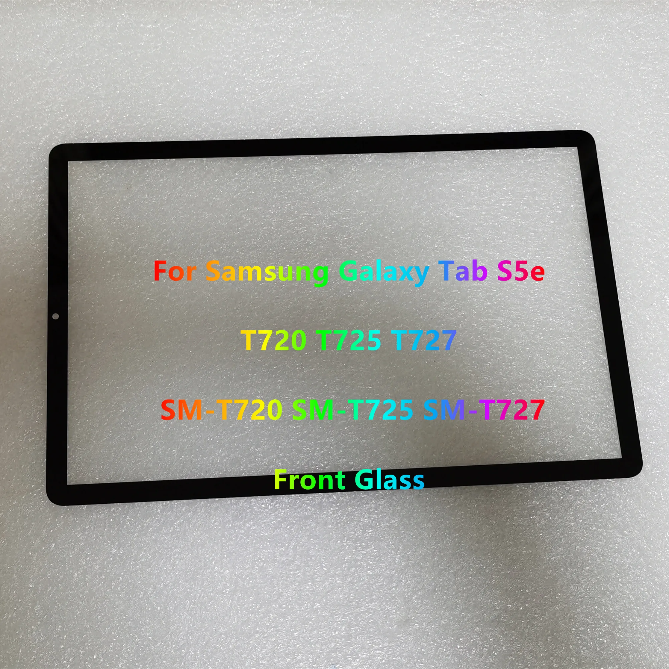 New 10.5\'\' For Samsung Galaxy Tab S5e T720 T725 T727 SM-T725 T727 T720 Touch Screen Front Glass Outer Panel + Laminated OCA Glue