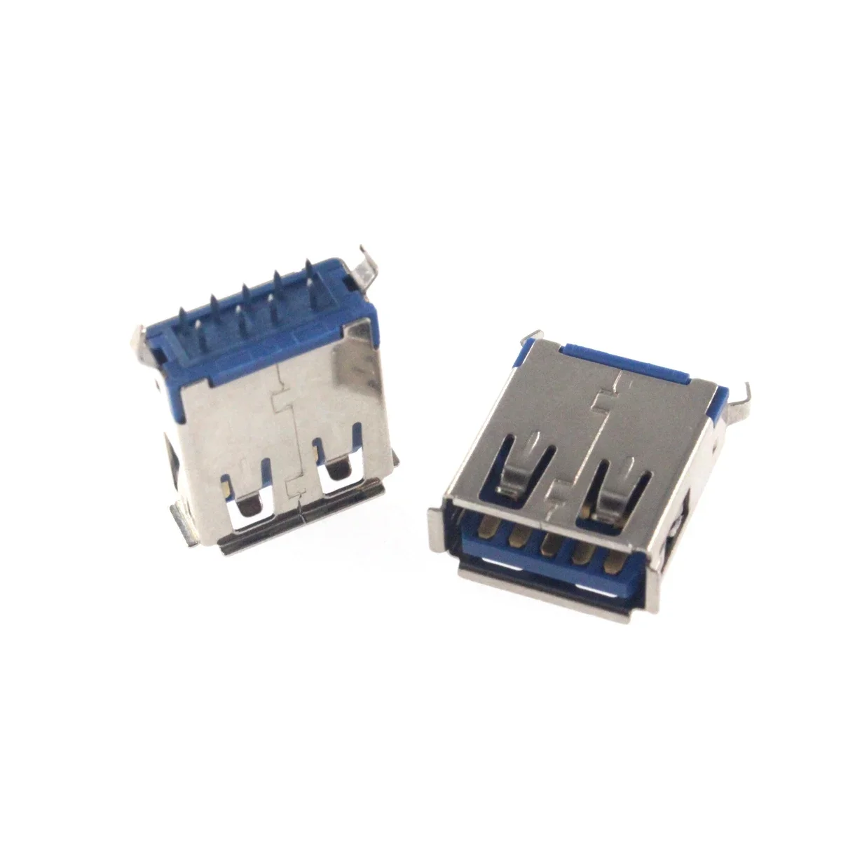 5PCS USB 3.0 TYPE-A female connector PCB Mount Socket 180 degrees usb Vertical line