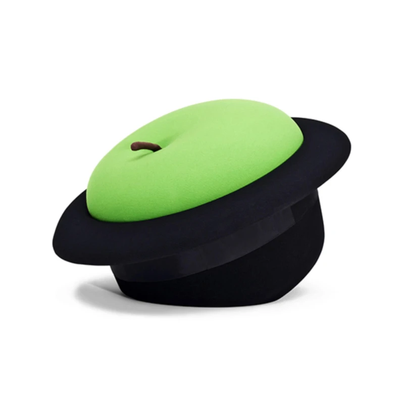 Spot designer creative apple stool, top hat, leisure chair, hat shape sofa, Italian children's model room