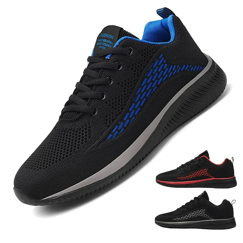 

Men Running Sneakers Summer Men Sport Shoes Lightweight Classical Mesh Breathable Casual Shoes
