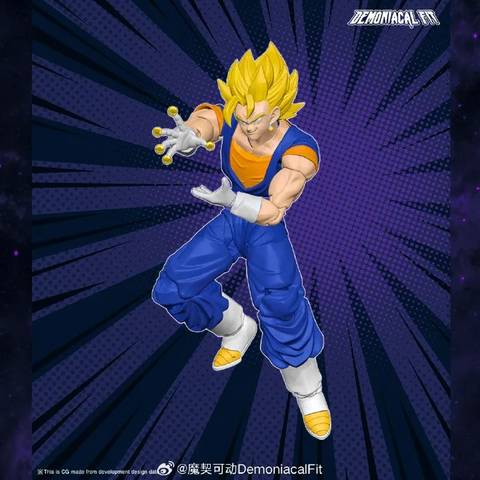 Original Demoniacal Fit Vegetto Action Figure Dragon Ball Ultimate Ace Vegetto Figure Saiyan Goku Statue Model Dbz Toy Boys Gift