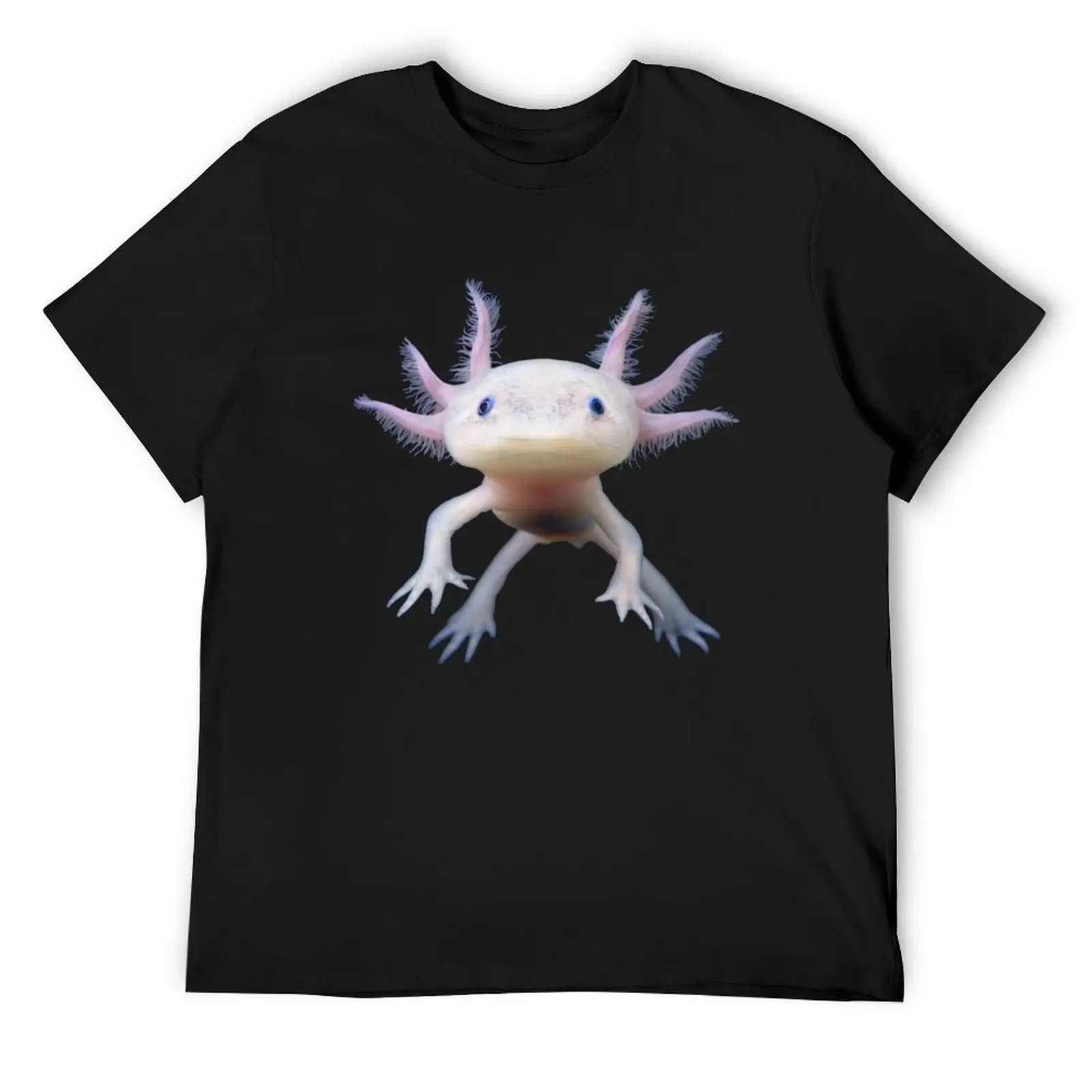 Blue Axolotl Animal - Funny and Cute Salamander Fish Design for Kids, Teens, Boys, Men, Adults, Girls T-Shirt