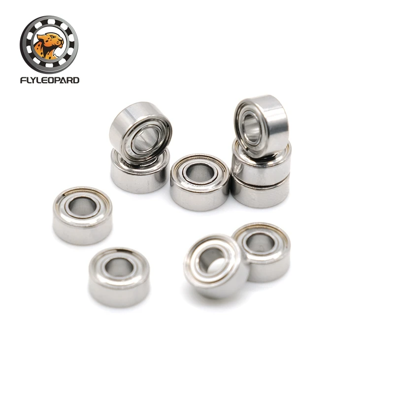 

S684ZZ Bearing 4x9x4 mm ( 2PCS ) ABEC-7 440C Roller Stainless Steel S684Z S684 Z ZZ Ball Bearings