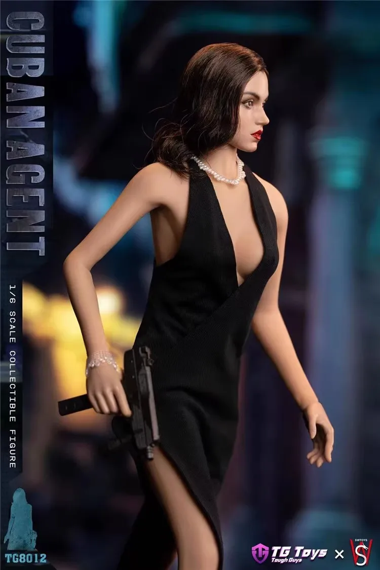 TGToys SWToys TG8012 1/6 Female Soldier Cuban Agent Model Toy Full Set 12'' Action Figures In Stock Collection