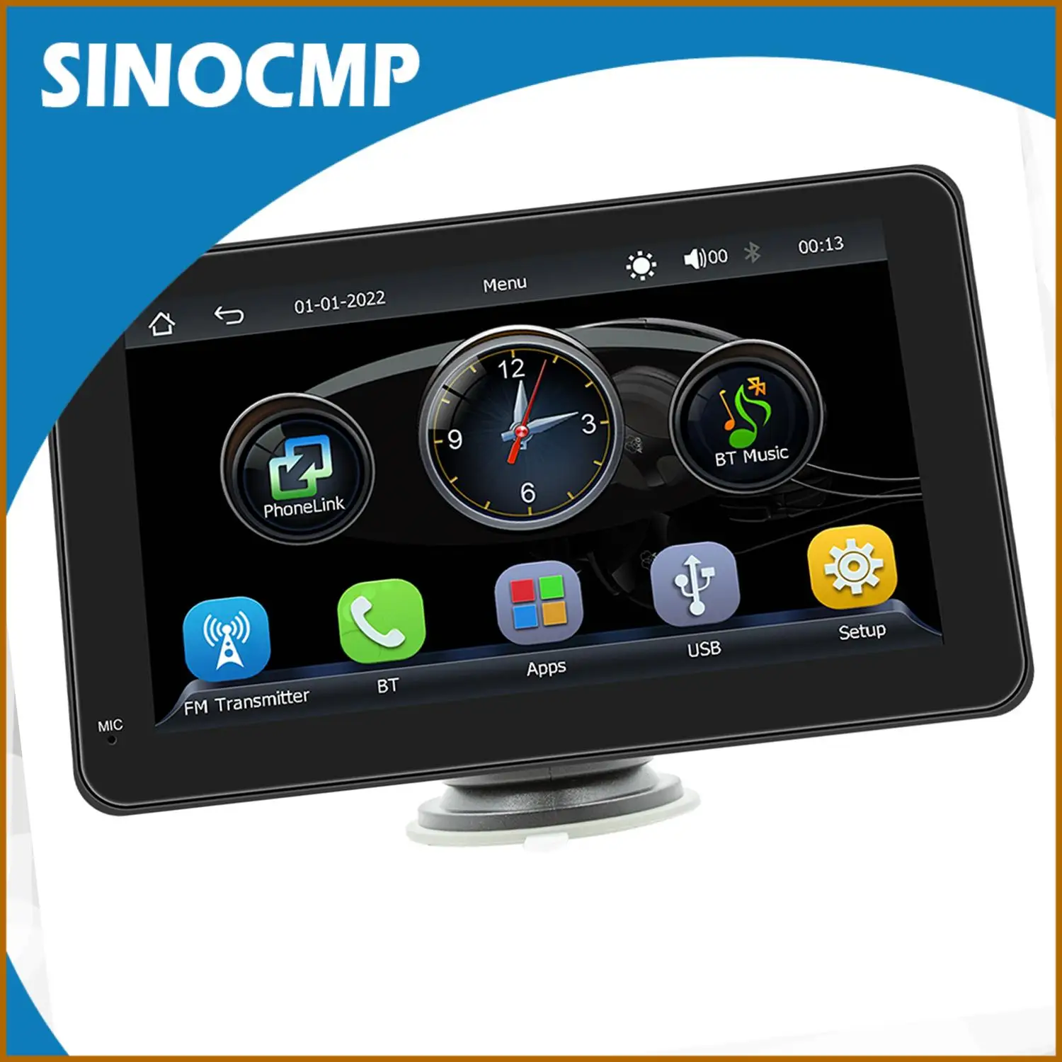 7" Car Radio Multim…