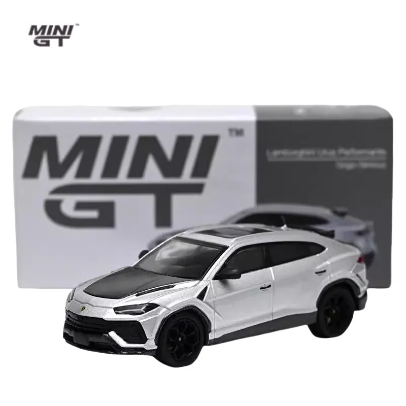 

Модель из сплава Lamborghini Urus Performante MINI GT 1:64, детская коллекция декоративных игрушек, для детских праздничных подарков.