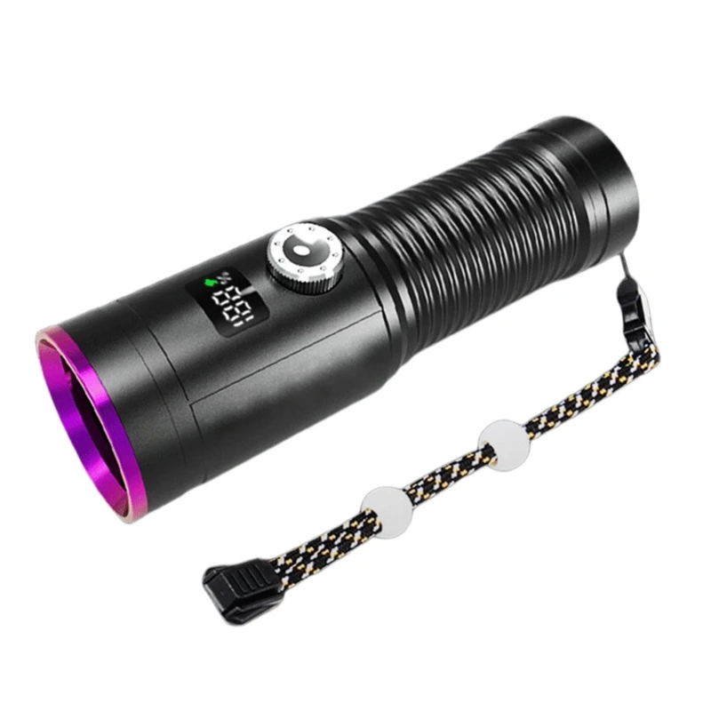 Y5GD Handheld 365nm LED Detection Light For Verification Testing With Reinforced Metal Housing