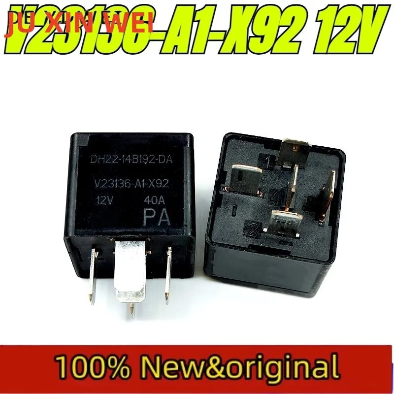 （Brand New Original）1pcs/lot 100% original genuine relay:V23136-A1-X92 12V 40A 5pins DH22-14B192-DA Automotive relay
