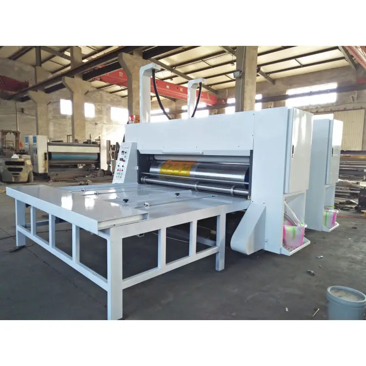 Chain Feeder Karton Drukmachine Flexo Afdrukken Steken Stansmachine