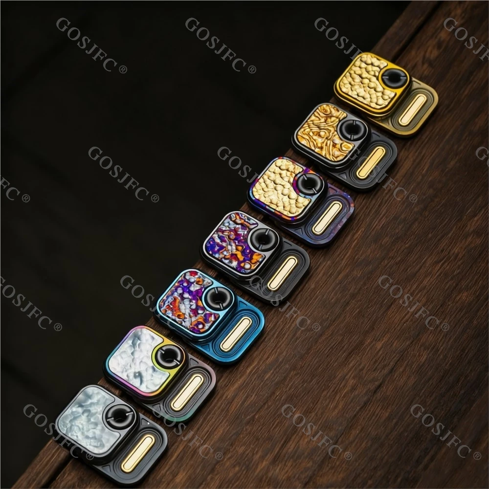 01EDC Mini cubos de juego TOAST Fidget Slider juguetes mecánicos para aliviar el estrés juguetes Fidget accesorios de oficina aparatos para aliviar la ansiedad