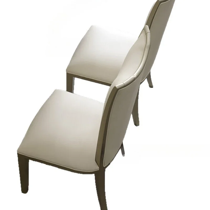 

American light luxury dining table European restaurant Solid wood dining table and chair combination French table Premium