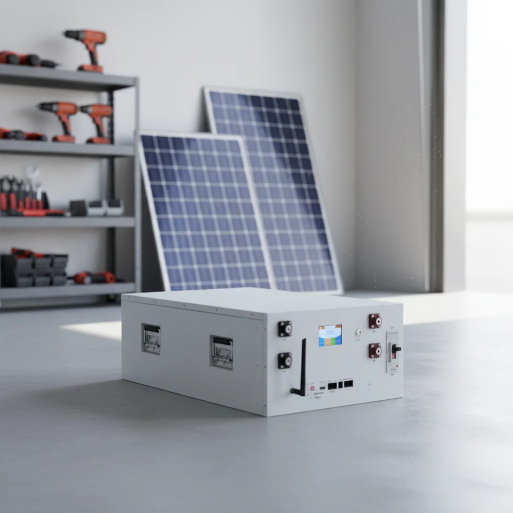 XIHO 16kW 32kW 51.2V 280Ah 314Ah 628Ah Lithium Battery Kit 48V 16S1P Stackable  BMS DIY Lifepo4 Metal Box