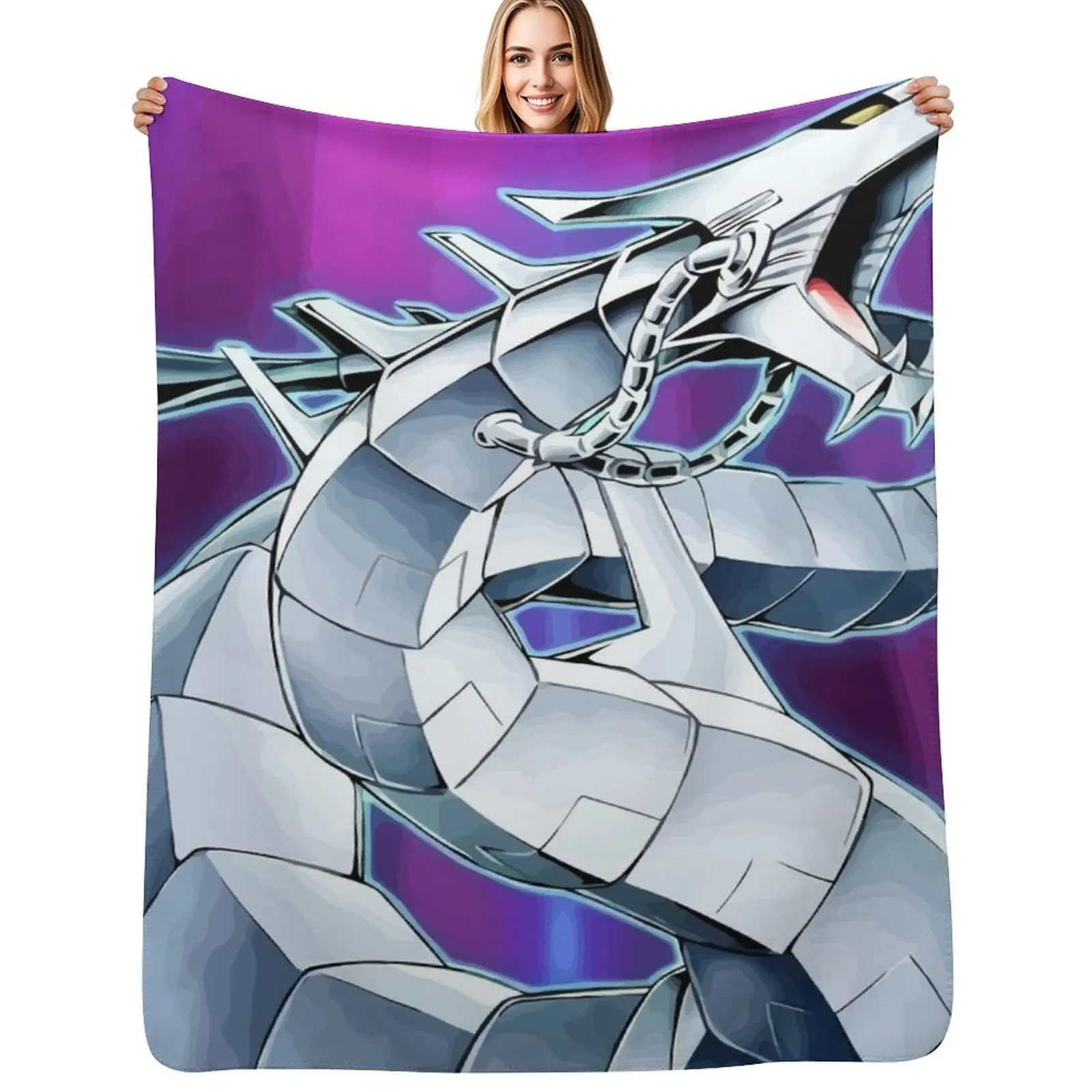 

Cyber dragon Throw Blanket Moving Luxury Designer Sleeping Bag Blankets