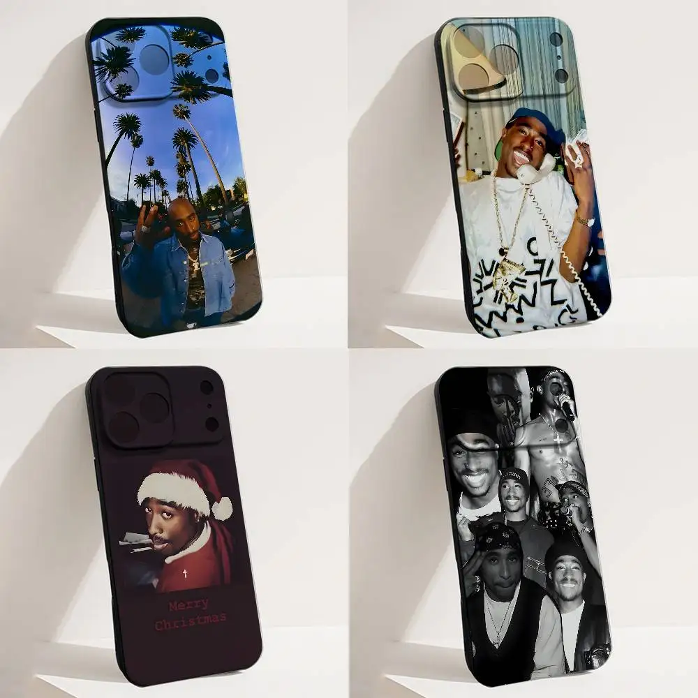 

Rapper 2pac T-Tupac Amaru Phone Case For iPhone 17,16,15,14,13,12,Pro,Max,Plus,E,SE4,Air,Mini Shockproof Cover Fit Funda