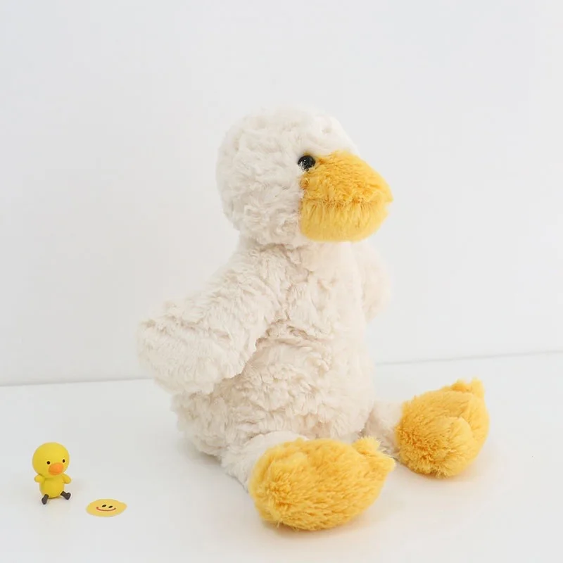 30cm Plush Duck Stuffed Animal Soft Toys Yellow Duckling Duckie Doll Funny Cuddly Gifts for Kids Baby