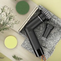 Smart Home Products Bathroom Sink Cleaner Electric Dish Brush Cleaning Machine Spin Scrubber for Sneakers Kitchen Tool