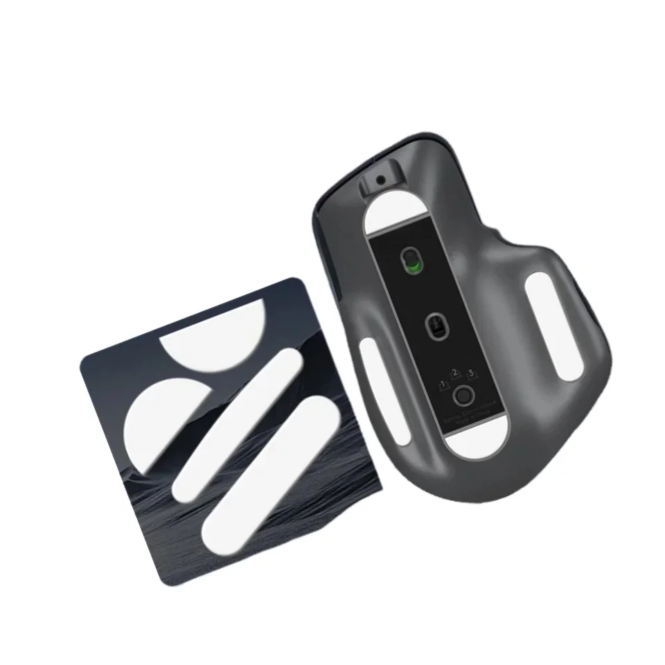 

~ICE Version Curved Design Smooth Glide & Wear-Resistant For Gaming Pads，For Logitech MX Master 2S/2/3S/3 Mouse Skates。。
