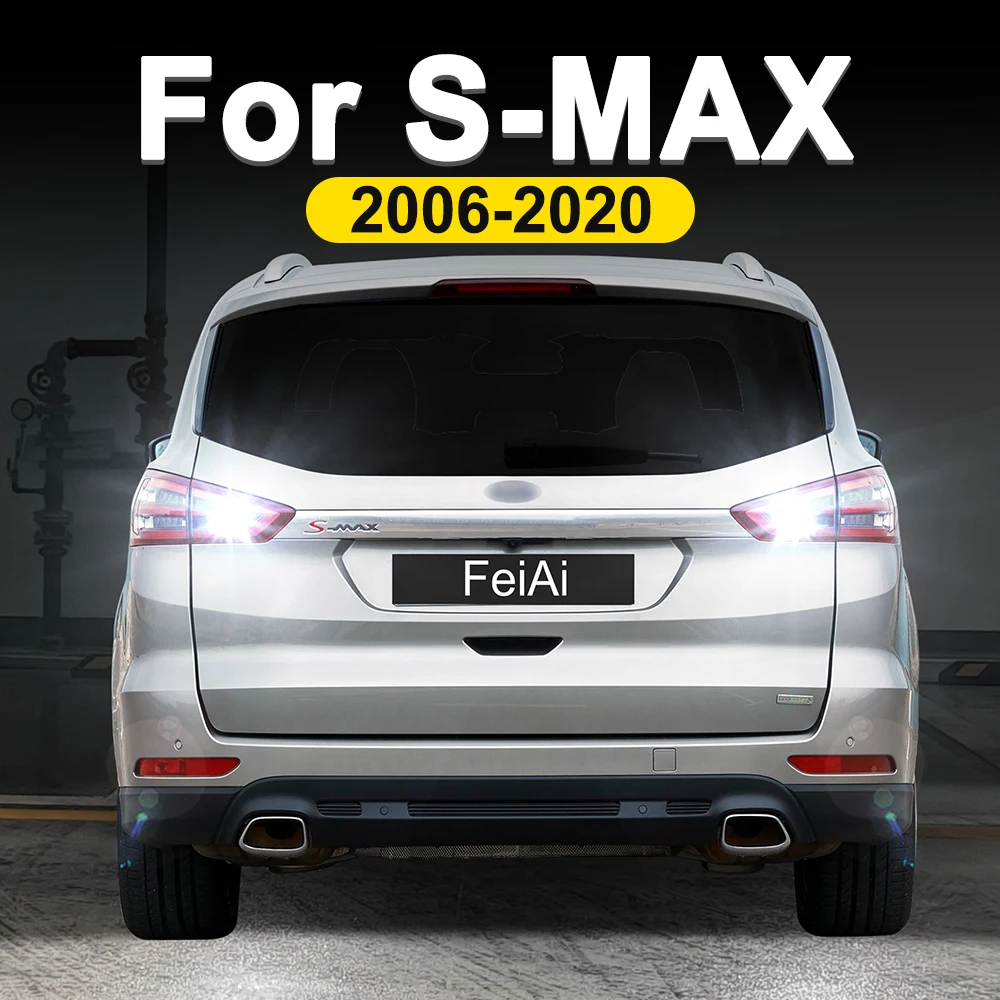 

For Ford S-MAX SMAX MK1 MK2 LED Reverse Lights Backup Reversing Light S MAX 2006-2020 2009 2010 2011 2012 2013 2014 2015 2016