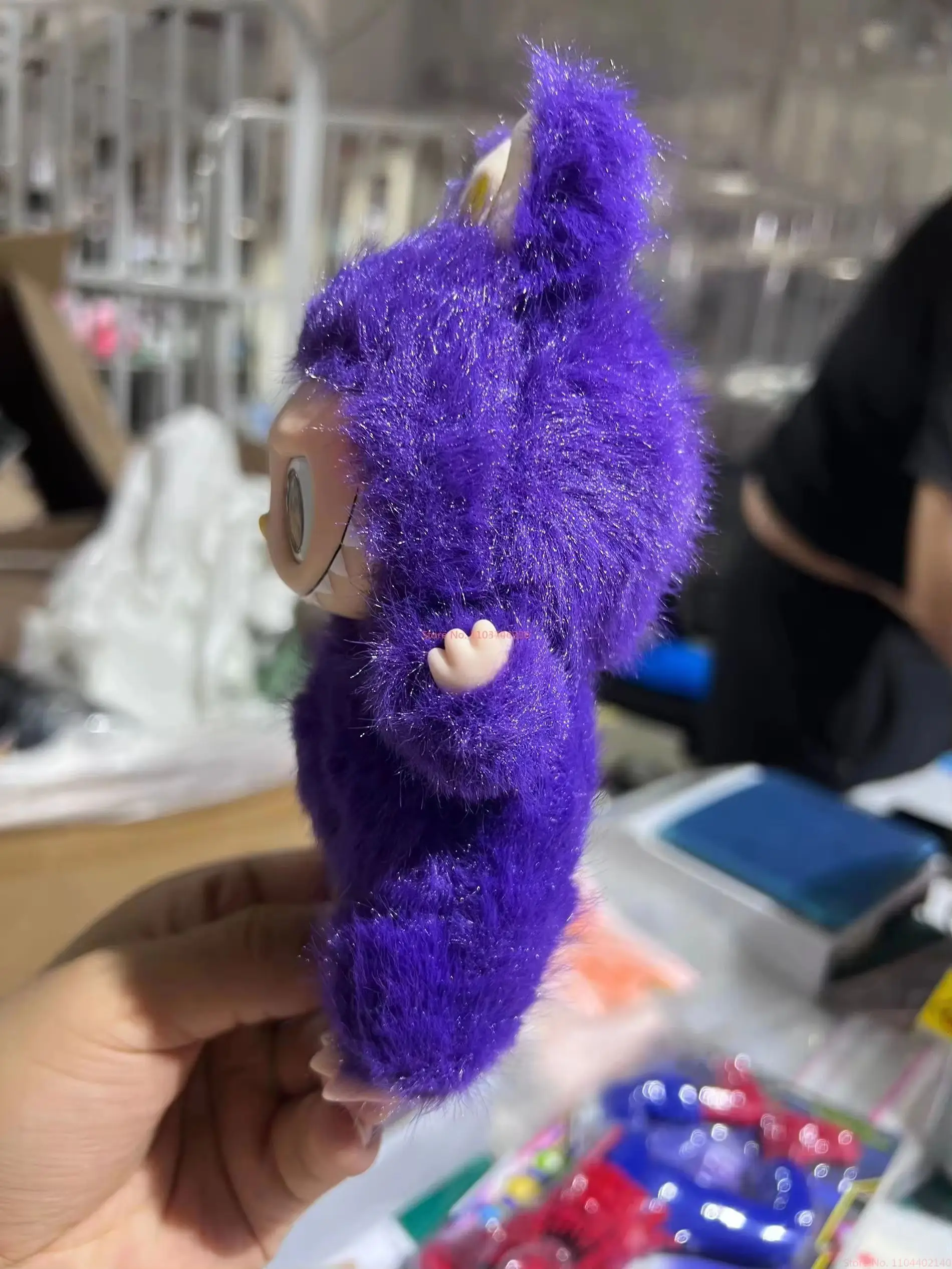 2025 Hot Sale Blind Box Replica Labubu Milanese Purple Kingdom Series Model Doll Enamel Monsters Figure Keychain Birthday Gifts