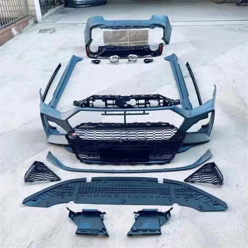 Gloss Modified Front Rear Bumper Full Body Kit