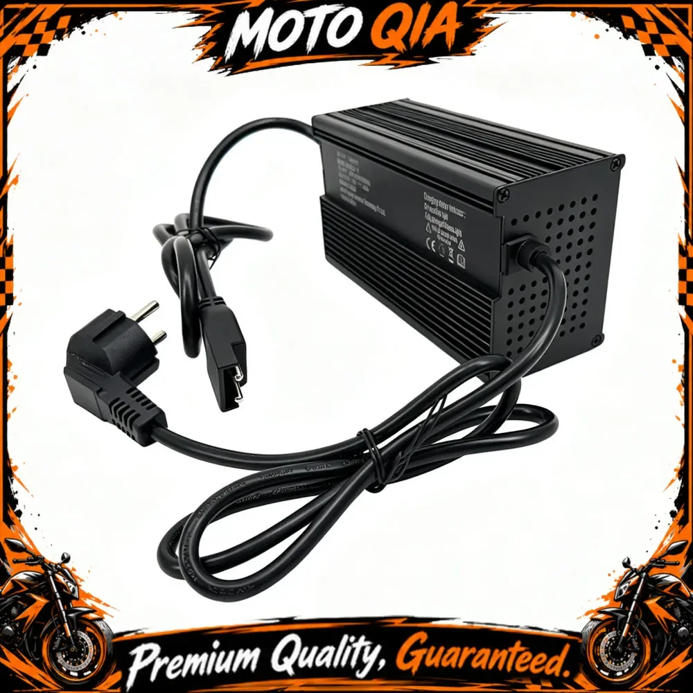 【High Quality​】Original Motorcycle Charger, Fast Charging, Built-in Safety Protection, Compatible With Ecooter E2 and E2Max.