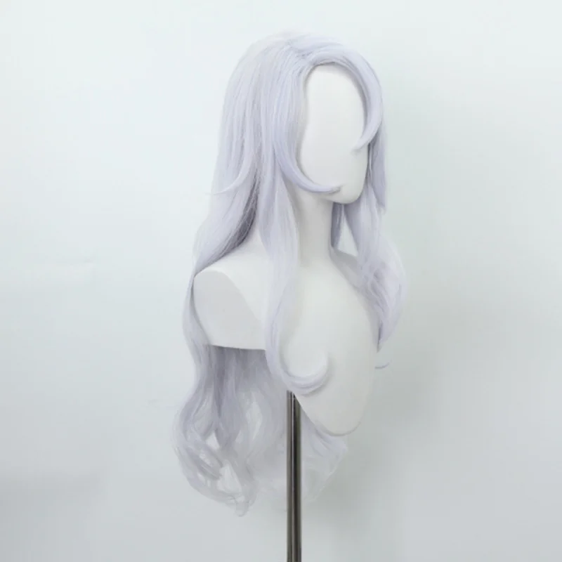 أنيمي شعر مستعار Jujutsu Kaisen Gojo Satoru أنثى الجسم الجنس تغيير طويل مجعد الشعر تأثيري شعر مستعار اصطناعي خوذة