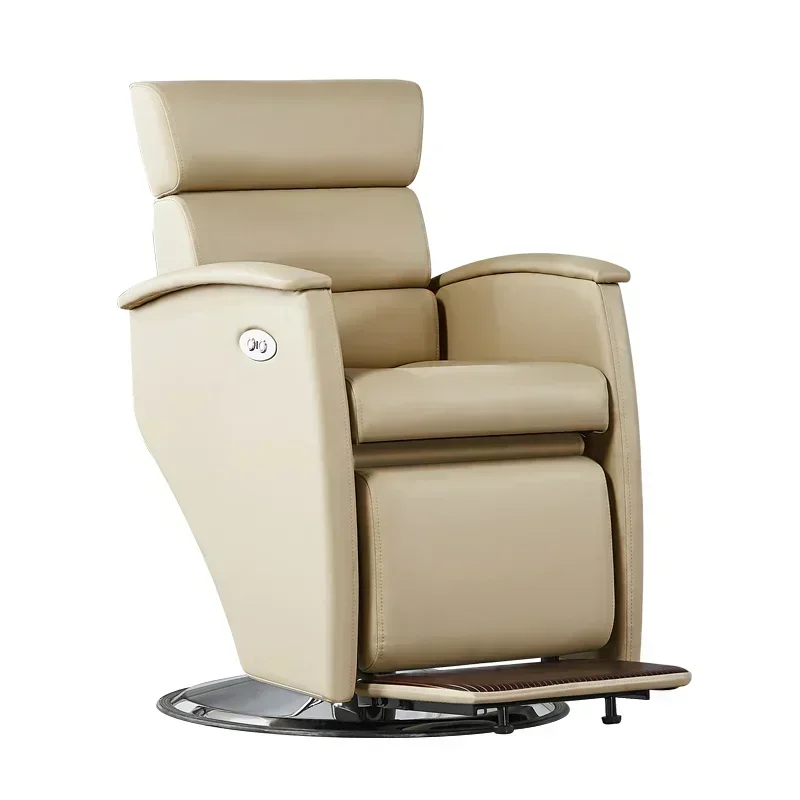 A Electric Hair Salon Chair Can Be Put down Automatic Hair Cutting Multifunctional Barber Chair