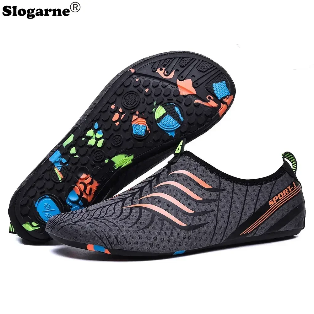 Men Beach Shoes Unisex Water Wading Shoes Women's Sports Tennis Yoga Trainning GYM Fitness Aqua Shoes Air Mesh Casual Sneakers