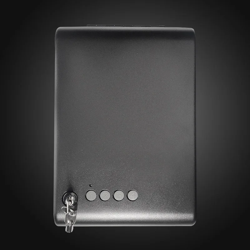 

Сейф для пистолета в европейском стиле с прорезиненным замком клавиатуры, 4-значным доступом PIN и влагостойкой конструкцией из твердой стали