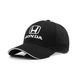 Boné de beisebol ao ar livre verão esportes chapéu bordado masculino feminino boné de beisebol para honda civic accord crv hrv jazz 8 principais vendas chapeu da honda - №8