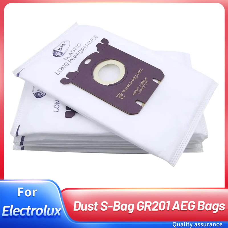Bolsa de polvo para Electrolux E201B para Philips FC8021 Dust S-Bag GR201 AEG bolsas S-bag FC9000 FC9049 HR8500 HR8350 FC9150 reemplazo