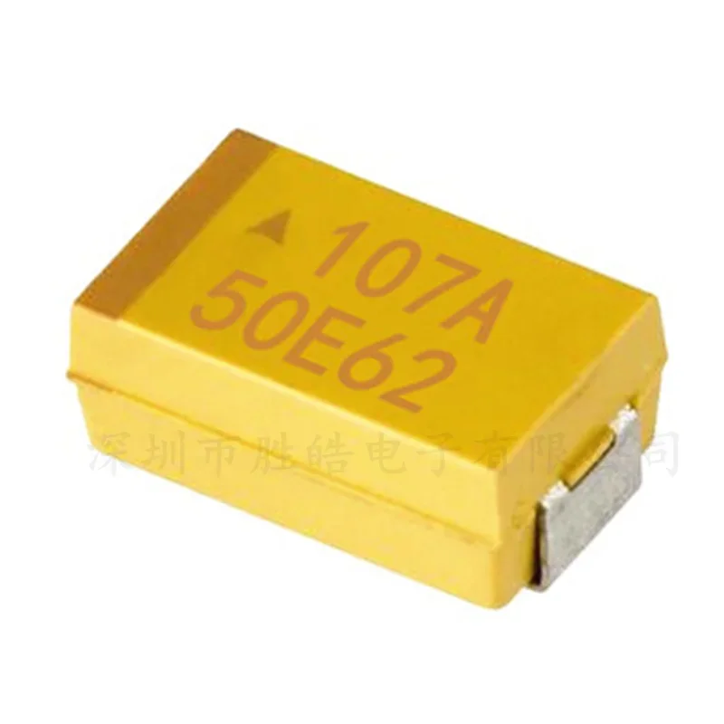 

10PCS Type C 6032 SMD Tantalum Capacitor Type C 100UF 10V Printing 107A High Quality