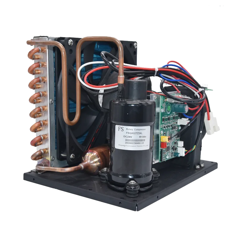 FSTHERMO BLDC 24 volt compact water chiller module unit with expansion valve