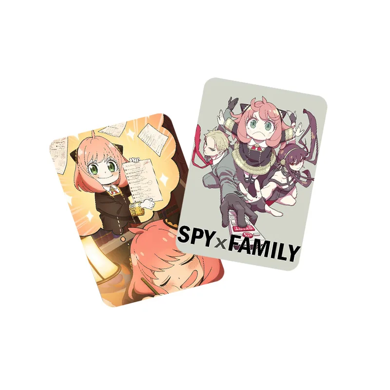 30PCS/Set Anime SPY X FAMILY Figures Photocards HD Printed LOMO Card Self Made Paper Card Photocard Fans Collection Gift