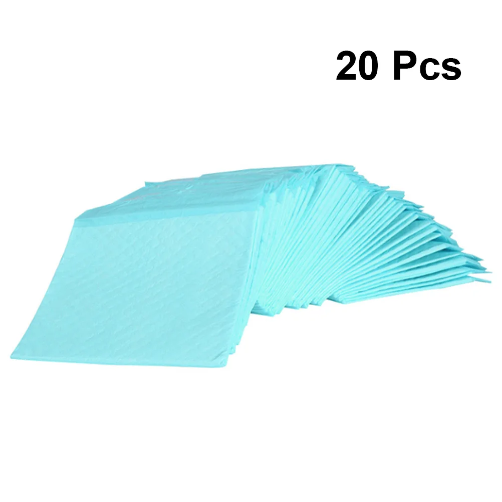 

20 Pcs Pet Supplies Large Dog Pee Pads Extra Training for Dogs Wipes Rabbit Cage Diapers Urine