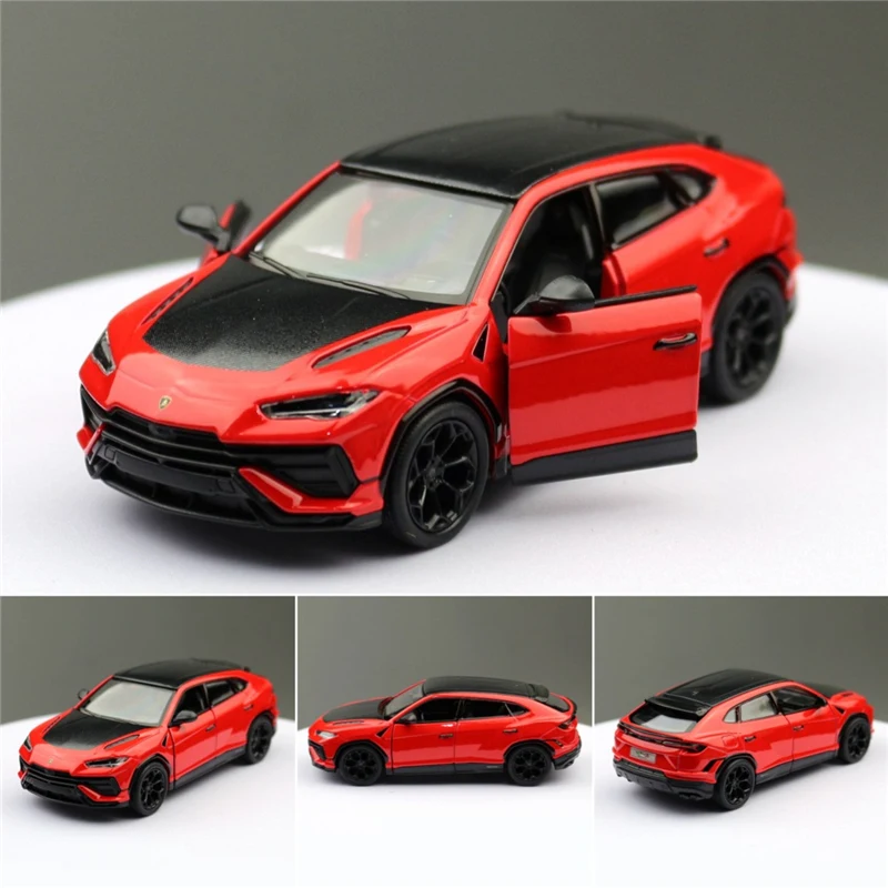 1:40 URUS Bison SUV Alloy Sports Car Model Diecasts Metal Off-road Vehicles Car Model High Simulation Collection Kids Toys Gifts